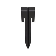 Panacea 83650 10.5&quot; Black 3 Pack Polybagged Universal Stakes - $32.53 CAD