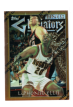 1996-97 Topps Finest Common - Bronze Refractor LaPhonso Ellis #80 Denver Nuggets - £2.61 GBP