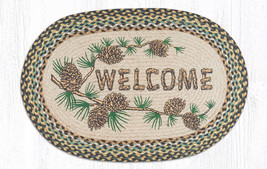 Earth Rugs OP-51 Welcome Patch Oval Patch 20&quot; x 30&quot; - £39.56 GBP