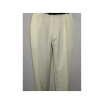 Men 2pc Walking Leisure Suit Short Sleeves By DREAMS 256-05 Solid Cream Ivory image 5