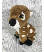Wild Republic Plush Stuffed Animal Soft Fawn Deer Small Brown Big Eyes B... - £10.27 GBP