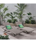 Crete Wicker Chaise Lounge | Outdoor Patio Furniture - $16,759.63 MXN