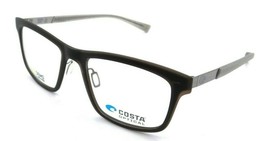 Costa Del Mar Eyeglasses Frame Pacific Rise 301 53-19-140 Matte Translucent Gray - £86.06 GBP