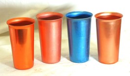 Aluminum Tumblers Drinking Cups Set of 4 - $24.74