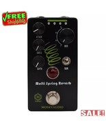 Mosky Audio Multi Spring Reverb Guitar FX Pedal 4 Modulation options US ... - $58.13 CAD