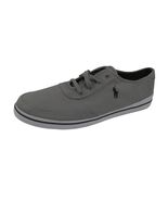 GENUINE POLO RALPH LAUREN SIZE 17 D GRAY EARLE CANVAS UPPER FASHION SNEA... - $59.30