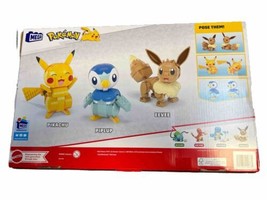 Pokémon Mega Construx Build &amp; Show Trio, 583 pc - £35.65 GBP