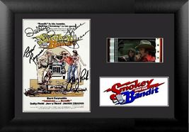 Smokey and the Bandit 35 mm Film Cell Display FRAMED Signed Collectable - £14.91 GBP
