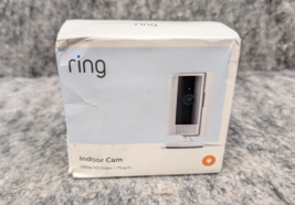 Ring Indoor Cam 2nd Gen Plug-In 1080p HD WiFi Security Camera White New - $32.99