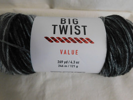 Big Twist Value Grey Ombre Dye Lot 450373 - £4.68 GBP