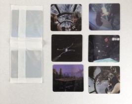 Star Wars Lenticular Card Set Trilogy Doritos 3D 1-6 + Boba Fett &amp; Leia ... - £26.01 GBP