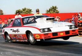 4x6 Color Drag Racing Photo Ken Dondero BILL Grumpy JENKINS &#39;83 Pro Stock Camaro - £2.19 GBP