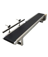 59&#39;&#39;x7.8&#39;&#39; Desktop Black PVC Belt Conveyor One Fence Speed Adjust Convey... - $289.00