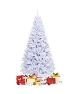 6&#39; / 7.5&#39; / 9&#39; Hinged Artificial Christmas Tree with Metal Stand-6 ft - ... - $102.01