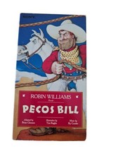 Robin Williams Pecos Bill Rabbit Ears Storybook Classics 1988 VHS Tape - £5.97 GBP