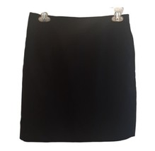 Nordstrom Petites 14P Black Wool Lined Pencil Skirt Classic - £25.46 GBP