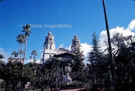 1970 Hearst Castle Bell Towers Skyward San Luis Obispo, CA Ektachrome 35mm Slide - £2.77 GBP