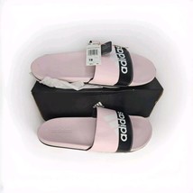 Adidas Adilette Comfort Men Size 18 Pink White Original Adult Slides Sandals New - £15.28 GBP