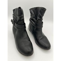 American Eagle black boots 170409 Womens size 6W WIDE!!! - £14.47 GBP