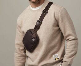 Tim Hortons Retro Logo Belt Bag – Espresso Brand New  - $40.69