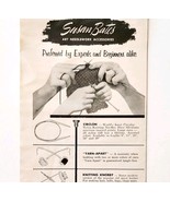 1957 Susan Bates Needlework Accessories Advertisement Crafts Sewing Supp... - $27.45 CAD