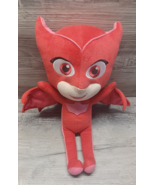 Disney Junior PJ Masks Plush Owlette Sings Talks Lights Up Toy Red Doll 15” - $16.44