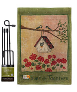 Welcome Treasure Life Together Burlap - Impressions Decorative Metal Gar... - £27.15 GBP