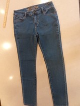 Wax Jean Women Stretch Blue Jeans size 11 W 30 I 31 R 9 Ciff 6 - $14.73