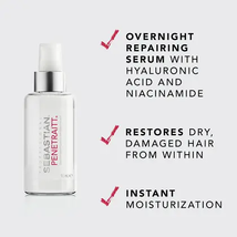 Sebastian Professional Penetraitt Overnight Repairing Serum w Hyaluronic Acid  image 2