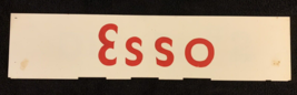 Vintage Repainted 25" x 5.75" Esso Metal Sign - Original, but Repainted - £36.33 GBP