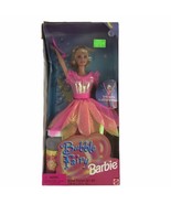 1998 Bubble Fairy Barbie Doll Blonde Spins Bubble Wishes Mattel - $13.98