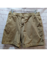 Chubbies brown tan shorts boys large khakis cotton blend 30x6.5 tagged 7... - £17.88 GBP