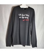  Women&#39;s Sweatshirt 50&quot; Inch Bust Good Witch/Bad Witch Long Sleeve Oversize - $19.80