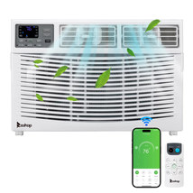 12000BTU 110V Window Air Conditioner w WIFI and Remote (18.58x15.59x13.3... - £382.18 GBP