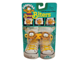 VINTAGE 1989 GARFIELD BOW BITERS FOR KIDS SHOE LACE SHOELACE BROOKSIDE P... - $38.00