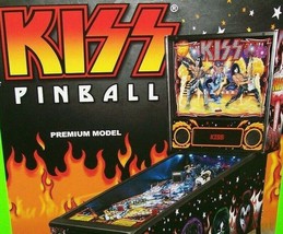 Kiss Premium Pinball FLYER Unused 2015 Original Glam Rock &amp; Roll Music Art - £24.66 GBP