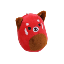 Stuffed Plush Toy Key Chain Car Ornament - New - Red Puppy - £10.37 GBP