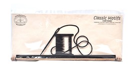 Classic Motifs Needle &amp; Thread 22 Inch Charcoal Fabric Holder - $36.95