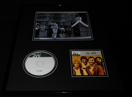 The Who Group 16x20 Framed Millennium Collection CD &amp; Photo Set - £63.30 GBP