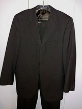 BERT PULITZER MEN&#39;S 2-PC POLYESTER/WOOL SUIT-38R X 30x29&quot;-GENTLY WORN-SH... - $26.18