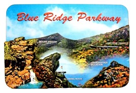 Blue Ridge Parkway North Carolina 5 Points of Interest Artwood Fridge Magnet - £6.28 GBP
