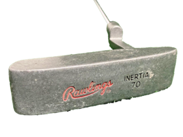 Rawlings Golf Inertia 70 Blade Putter RH Steel 34.5 Inches Nice Grip - $14.49