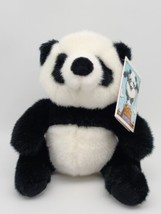 Lands End Gund Bear Long Wei Down Explorer Panda Backpack Limited Edition 2001 - £30.68 GBP