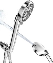 Jdo Shower Head With Handheld, 10 Spray Settings High Pressure Hand Held... - £40.74 GBP