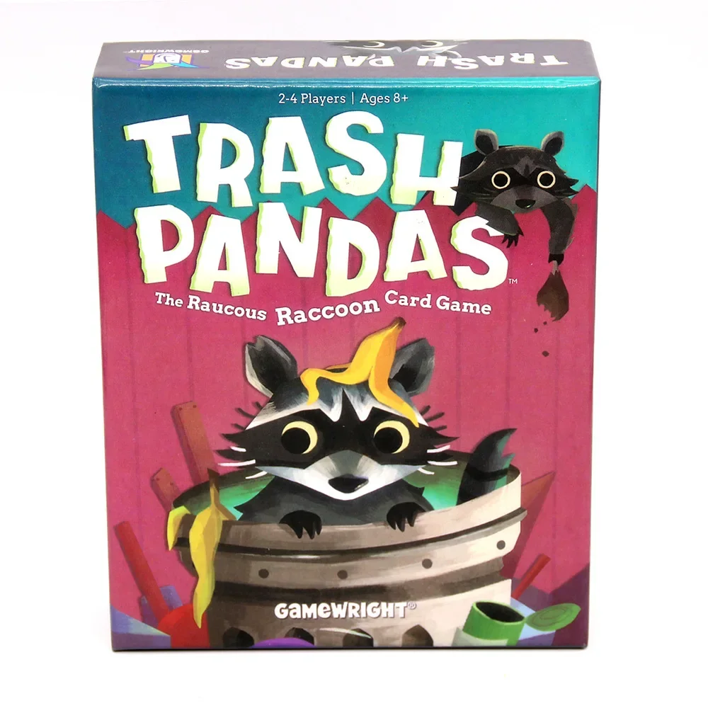 Trash Pandas Board Game Party Family Strategy Game Interesting Card Games - £13.33 GBP
