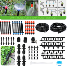 MIXC 226FT Greenhouse Micro Drip Irrigation Kit Automatic Irrigation Sys... - £51.77 GBP