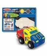 NEW MELISSA &amp; DOUG BUILD YOUR OWN BANK - RACE CAR- #3332 - $12.26 CAD