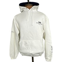 Honolua Surf Co. Sweater Hoodie Pullover Men&#39;s Medium White Surf Sk8 - £26.74 GBP