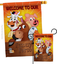 Funny Farm - Impressions Decorative Flags Set S110039-BO - £47.06 GBP