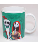 Nightmare Before Christmas Coffee Mug Santa Hat Jack And Sally Tea Cup C... - $11.41
